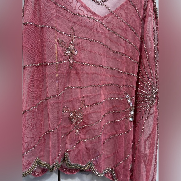 Handmade Y2K Beaded Butterfly Top - Picture 4 of 8